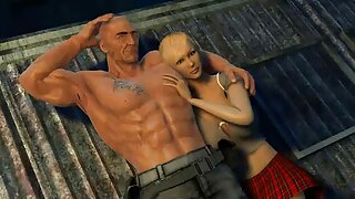 ಇಬ್ಬರು ಸುಡುವ ಲೆಸ್ಬಿಯ ...